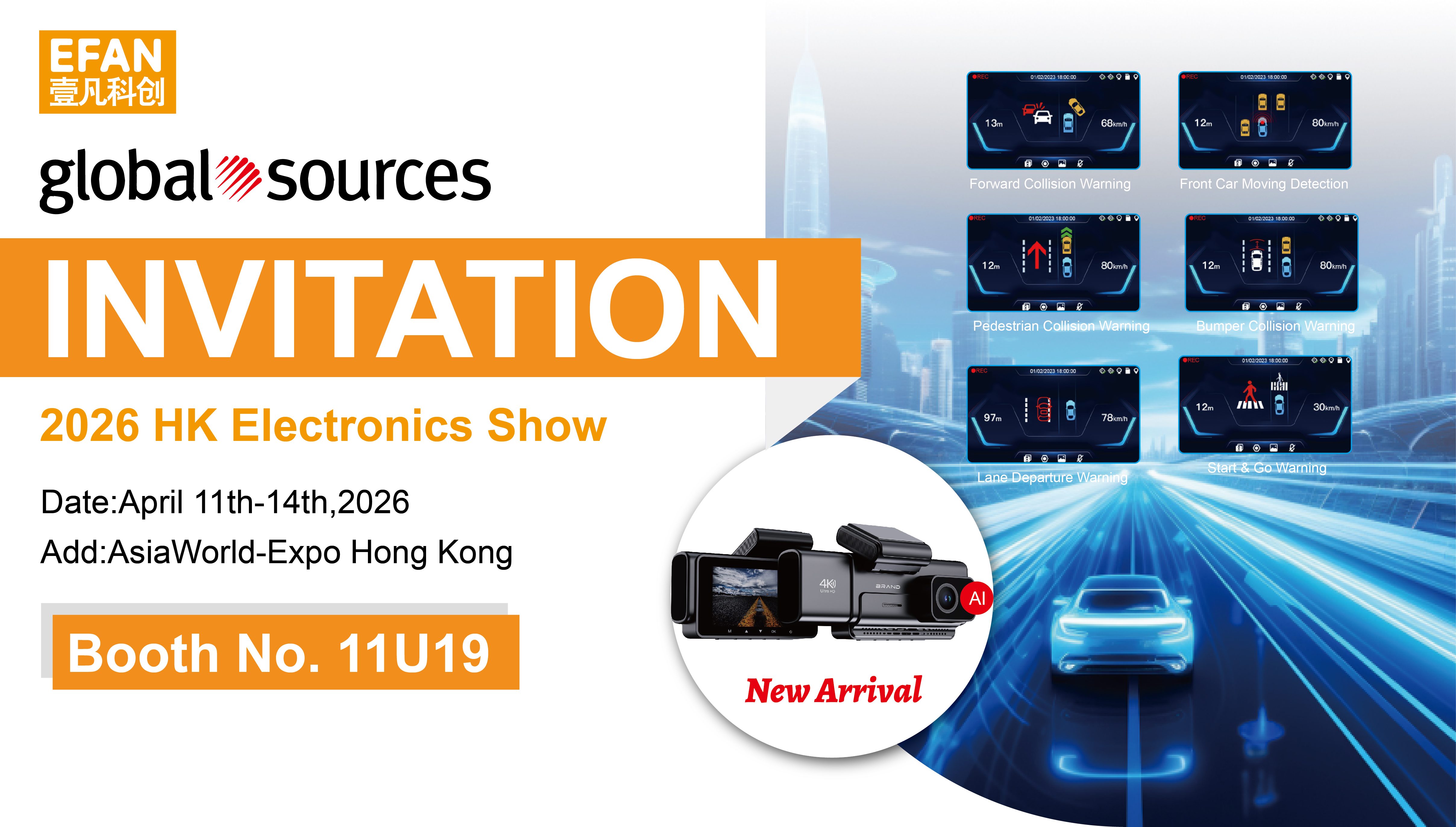 HK Global Sources 2026: Strop by EFAN for Camera Products