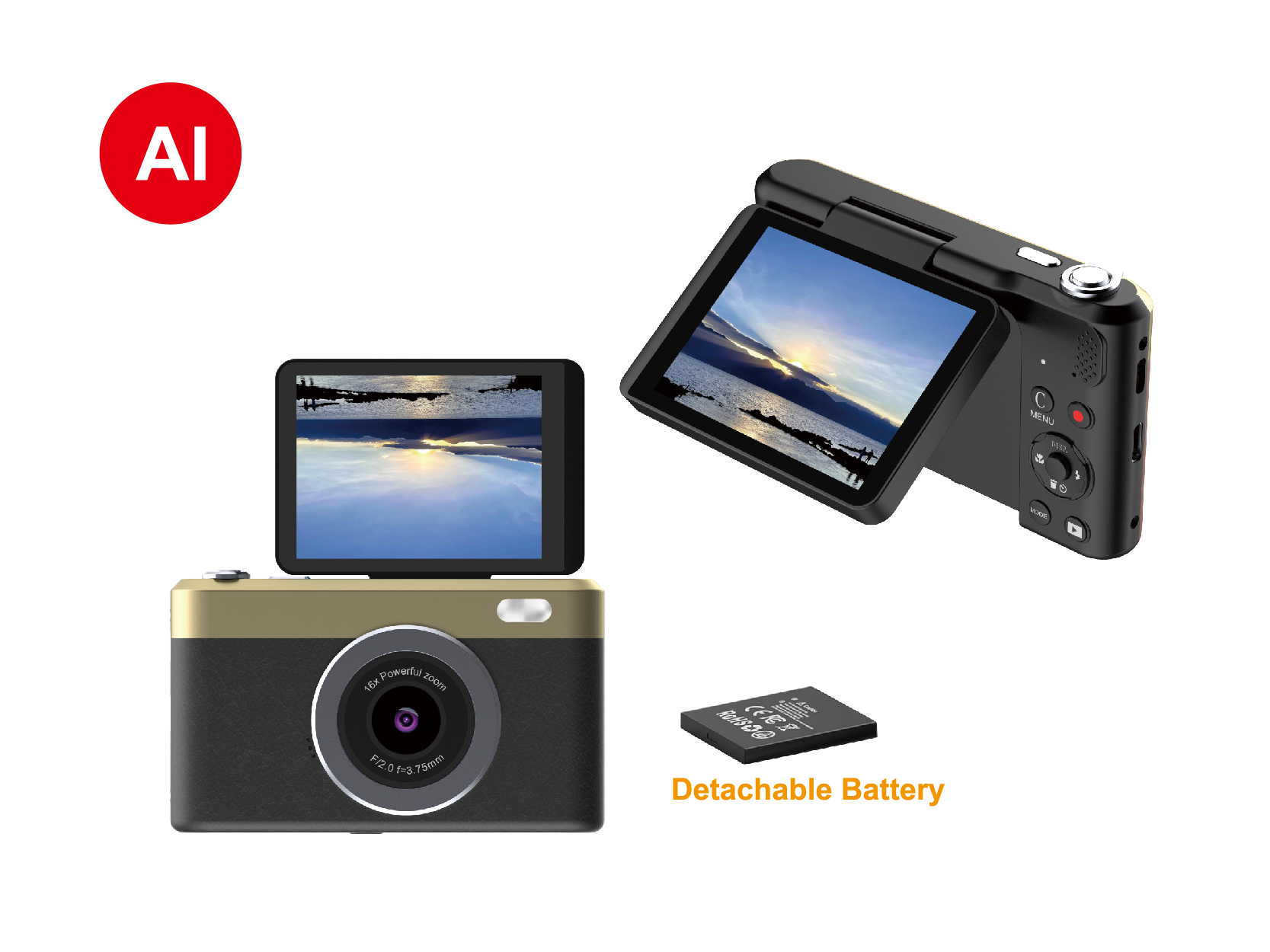 DC100 AI Digital Camera