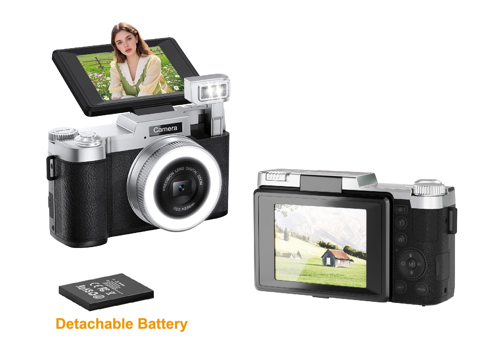 EF208 Retro Digital Camera