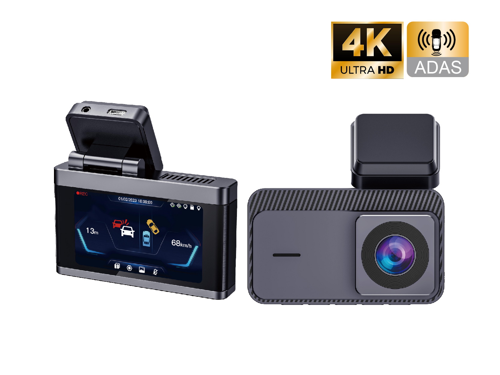 EF101-1 4K AI Dash Cam